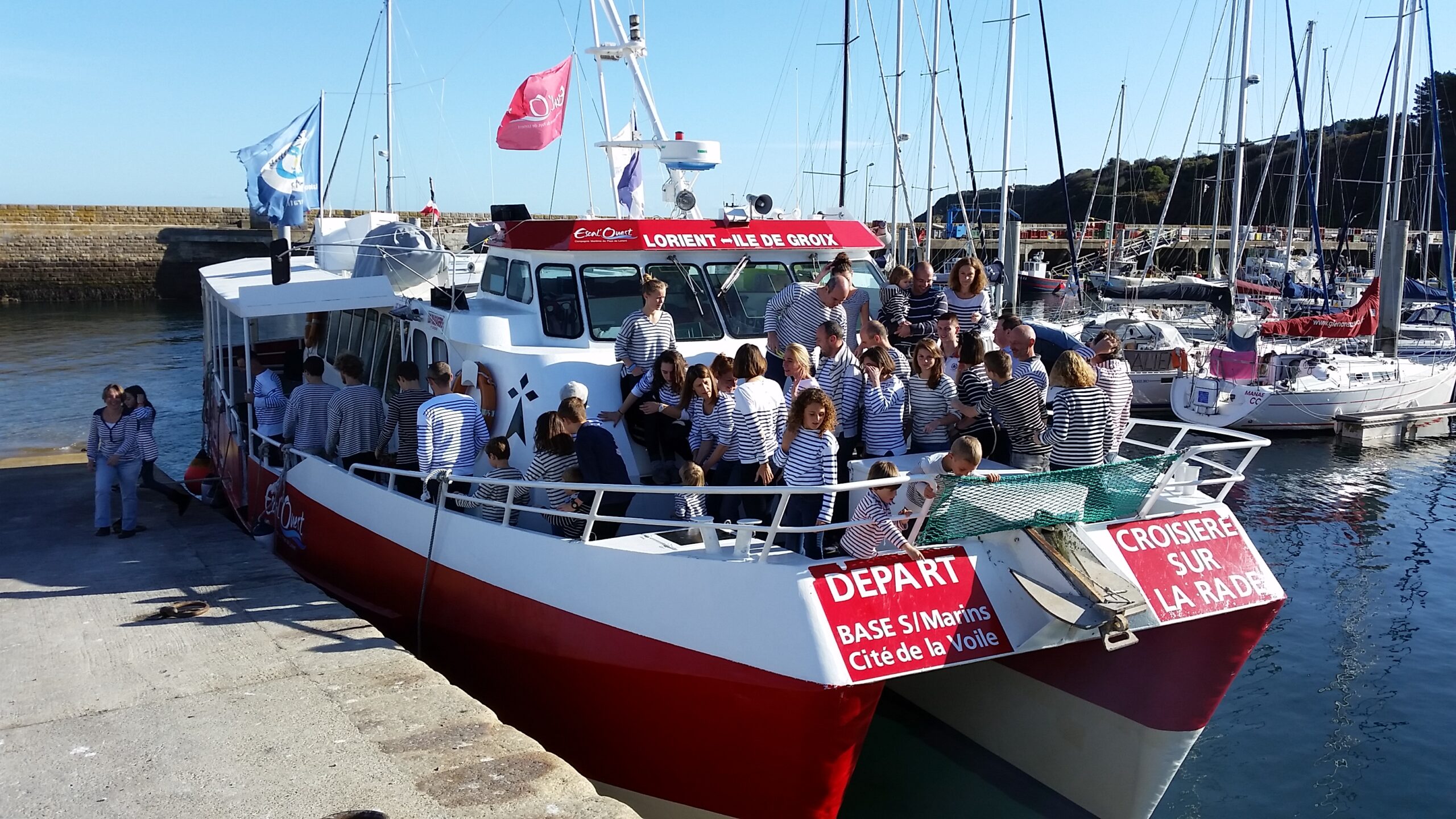 Traversée Île de Groix pour les groupes Escal'Ouest